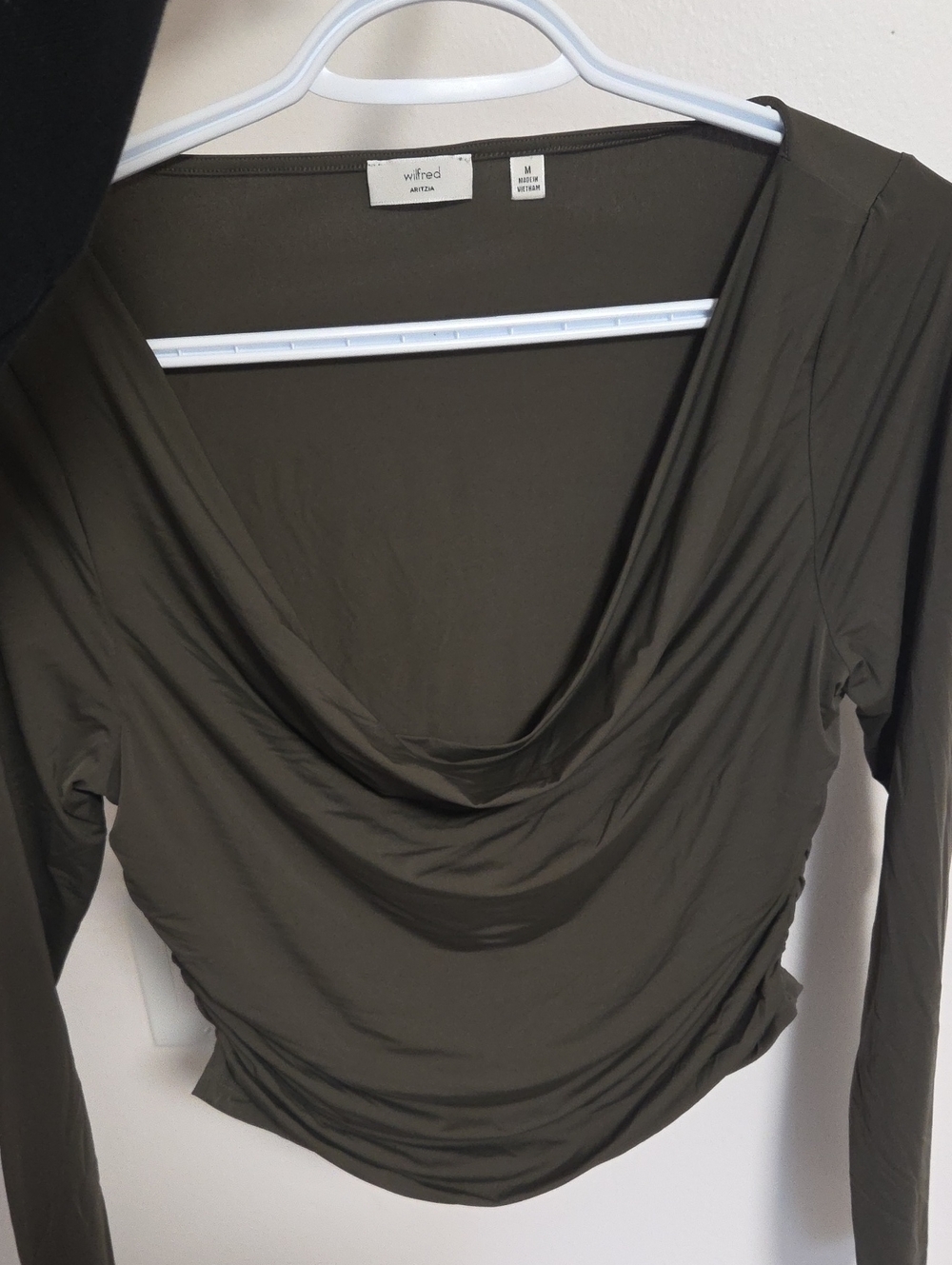 Olive Green Aritzia Going Out Top